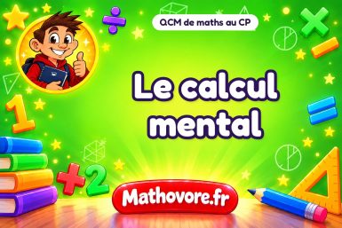Le calcul mental