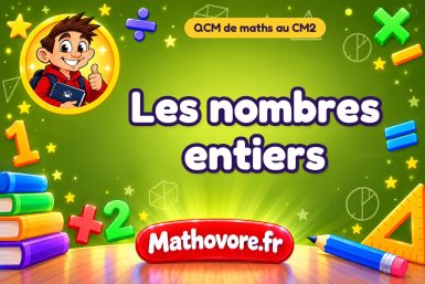 Les nombres entiers