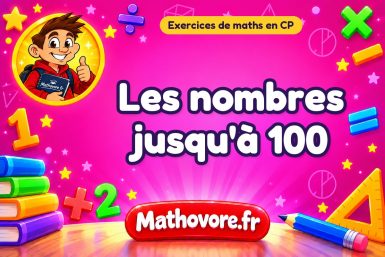 Les nombres jusqu’à 100