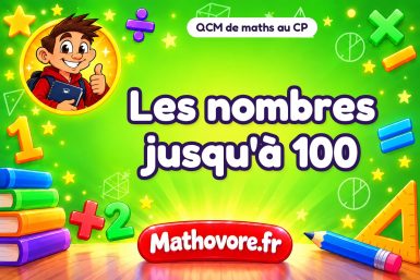 Les nombres jusqu’à 100