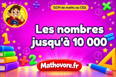 Les nombres jusqu’à 10 000