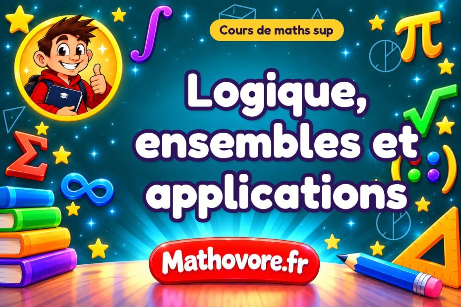 Logique, ensembles et applications : cours de maths sup en PDF