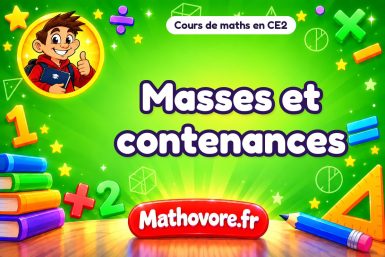 Masses et contenances