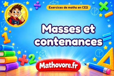Masses et contenances