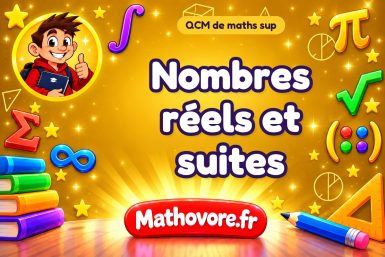 Nombres réels et suites