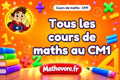 Cours de maths au CM1 à télécharger en PDF – Mathovore