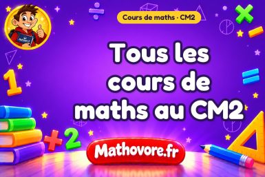 Cours de maths au CM2 à télécharger en PDF – Mathovore