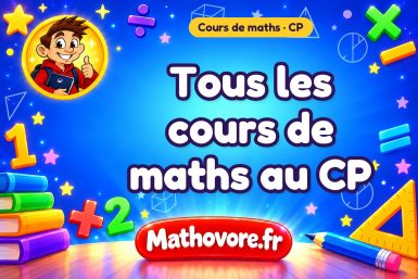 Cours de maths au CP à télécharger en PDF – Mathovore