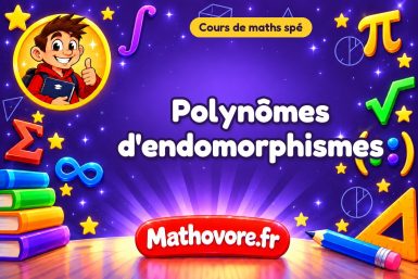 Polynômes d’endomorphismes