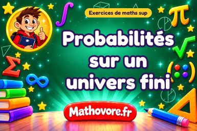Probabilités sur un univers fini