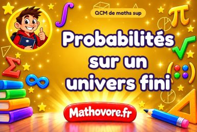 Probabilités sur un univers fini