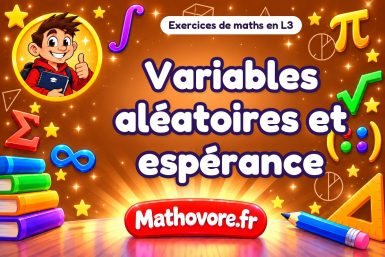 Variables aléatoires et espérance