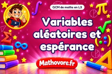 Variables aléatoires et espérance