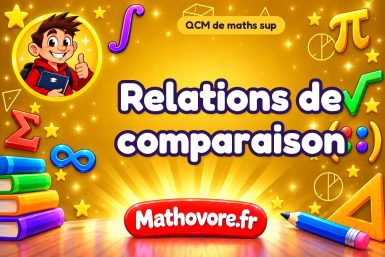Relations de comparaison