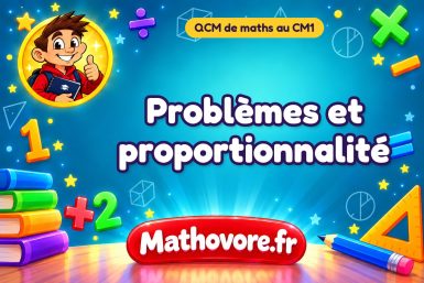 Problèmes et proportionnalité