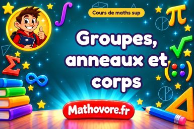 Groupes, anneaux et corps