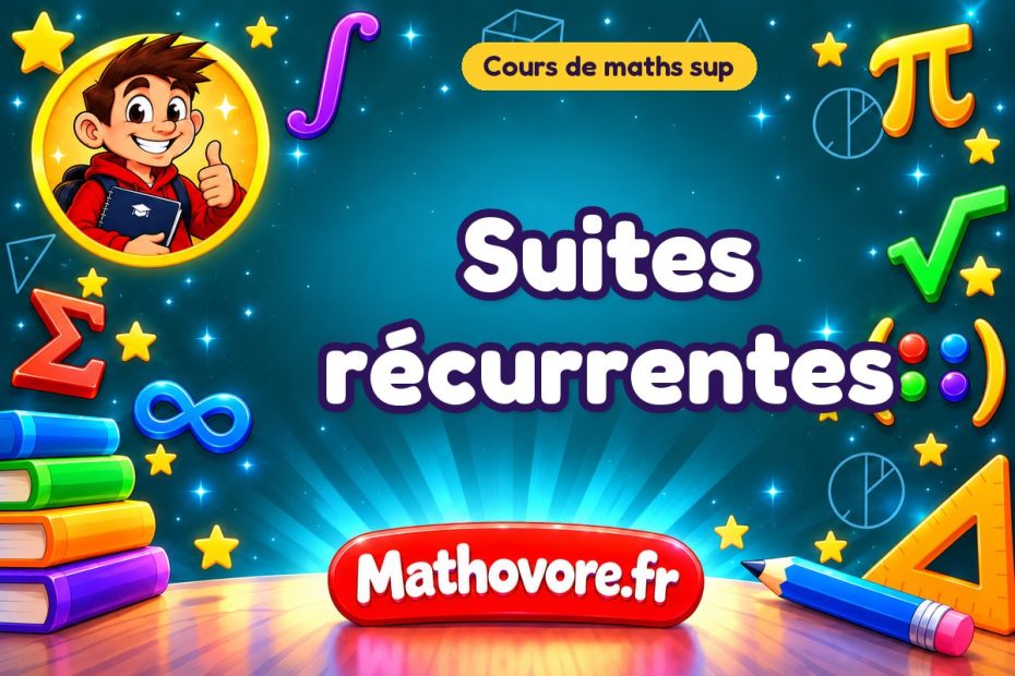 Suites récurrentes : cours de maths sup en PDF