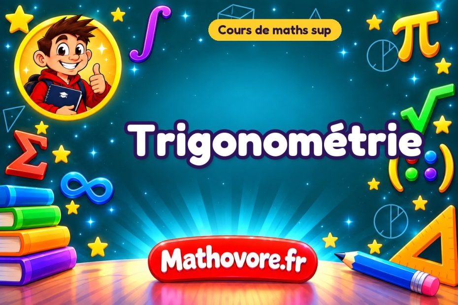 Trigonométrie : cours de maths sup en PDF