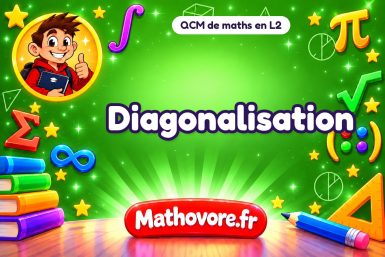 Diagonalisation : QCM de maths en L2