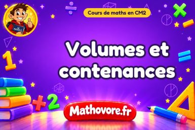 Volumes et contenances