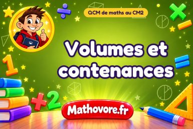 Volumes et contenances