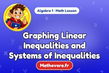 Graphing Linear Inequalities and Systems of Inequalities – Algebra 1 math lesson