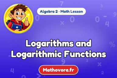 Logarithms and Logarithmic Functions – Algebra 2 math lesson