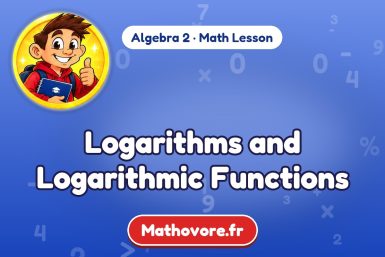 Logarithms and Logarithmic Functions – Algebra 2 math lesson