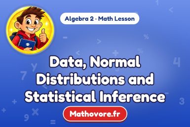Data, Normal Distributions and Statistical Inference – Algebra 2 math lesson