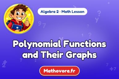 Polynomial Functions and Their Graphs – Algebra 2 math lesson