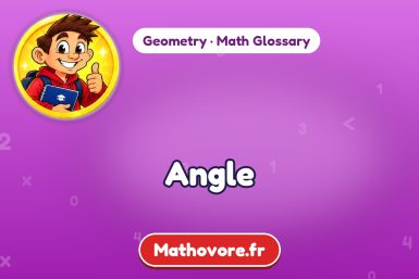 Angle – definition and example, Geometry math glossary – Mathovore