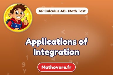 Applications of Integration – AP Calculus AB math test