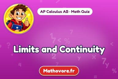 Limits and Continuity – AP Calculus AB math quiz