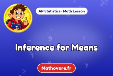 Inference for Means – AP Statistics math lesson