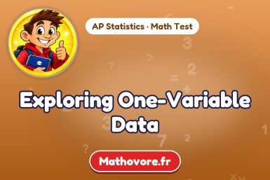 Exploring One-Variable Data – AP Statistics math test