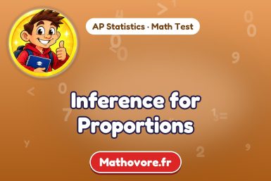 Inference for Proportions – AP Statistics math test