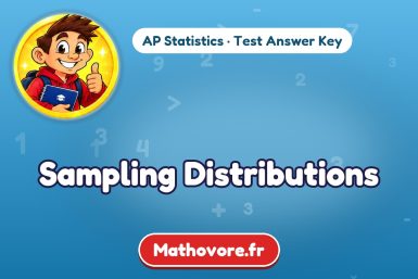 Sampling Distributions – AP Statistics math test answer key