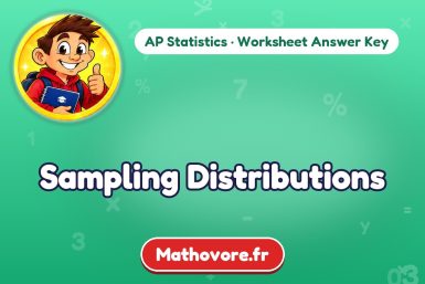 Sampling Distributions – AP Statistics math worksheet answer key