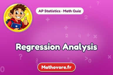 Regression Analysis – AP Statistics math quiz