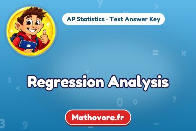 Regression Analysis – AP Statistics math test answer key