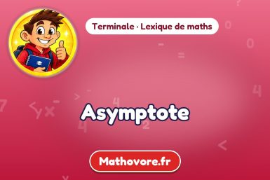 Asymptote : définition et exemple – lexique de maths Mathovore