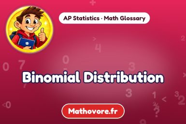Binomial Distribution – definition and example, AP Statistics math glossary – Mathovore