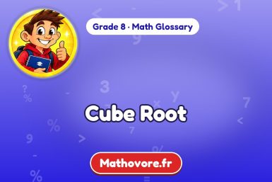 Cube Root – definition and example, Grade 8 math glossary – Mathovore