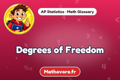 Degrees of Freedom – definition and example, AP Statistics math glossary – Mathovore