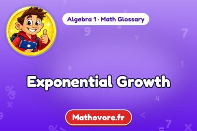 Exponential Growth – definition and example, Algebra 1 math glossary – Mathovore