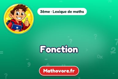 Fonction : définition et exemple – lexique de maths Mathovore