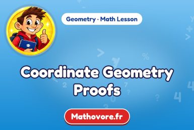 Coordinate Geometry Proofs – Geometry math lesson