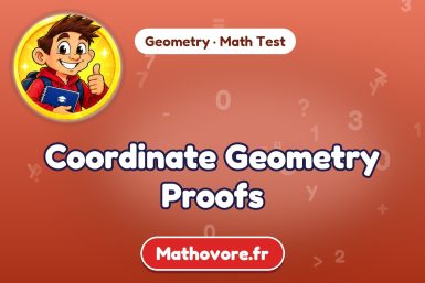 Coordinate Geometry Proofs – Geometry math test