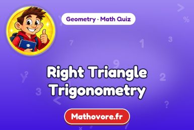 Right Triangle Trigonometry – Geometry math quiz