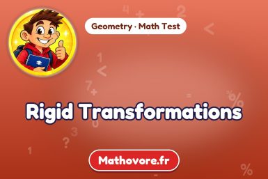 Rigid Transformations – Geometry math test